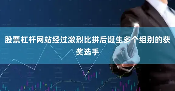 股票杠杆网站经过激烈比拼后诞生多个组别的获奖选手